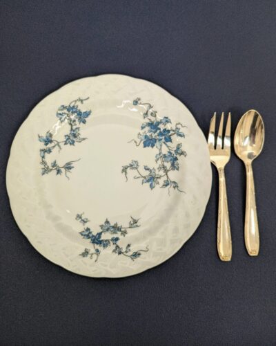 assiettes à dessert en porcelaine signées Bernardaud modèle St Saens