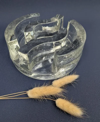 Bougeoir Cristal Années 70 - L. Stovchen