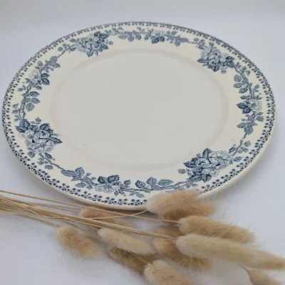 grand plat Terre de Fer signé St Amand Hamage