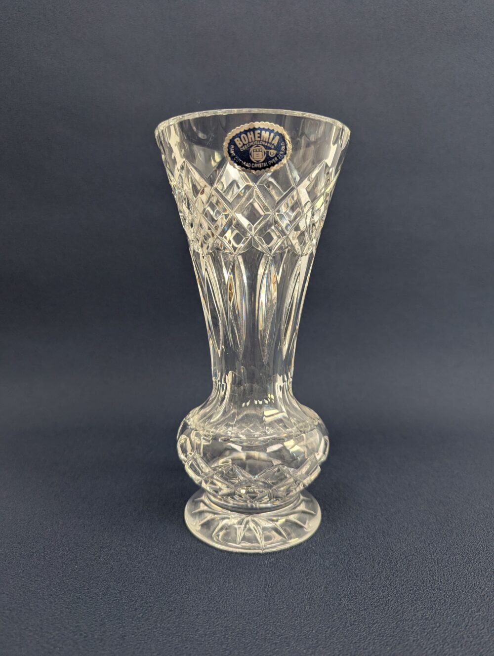 Vase en Cristal de Bohème – Image 2