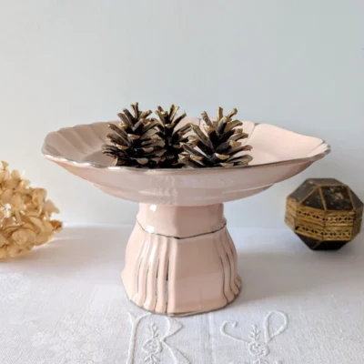 compotier céramique BOCH style art déco