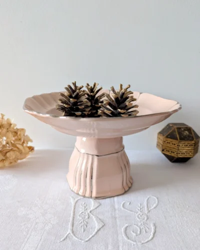 compotier céramique BOCH style art déco