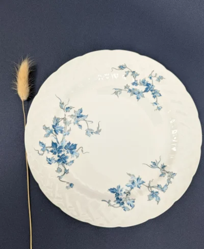 Assiettes en porcelaine de Limoges signées Bernardaud modèle St Saens