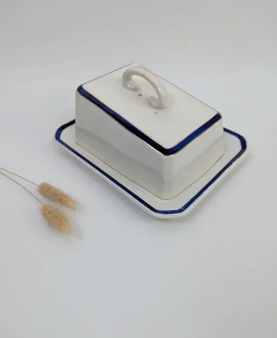 Beurrier en céramique de fabrication Anglaise