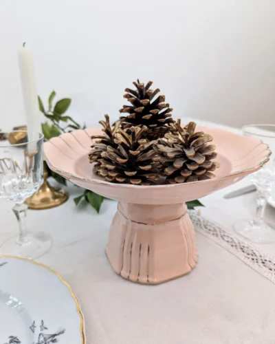 compotier céramique BOCH style art déco