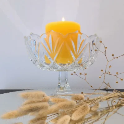 coupe en cristal ciselé vintage