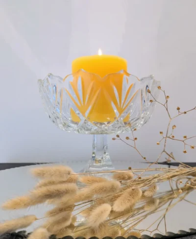 coupe en cristal ciselé vintage