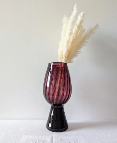 mise en scène vase empoli parme vintage