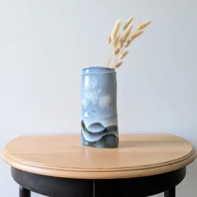 vase en porcelaine de virebent design claire debril
