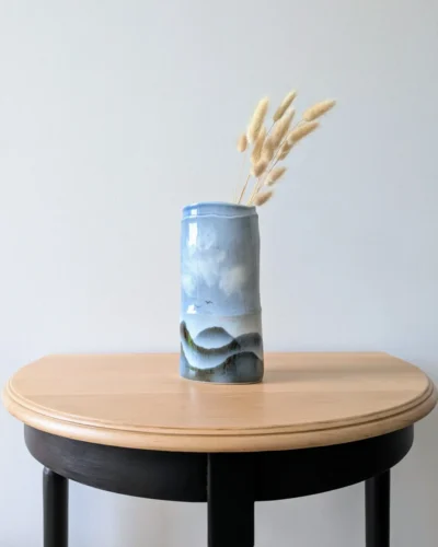 vase en porcelaine de virebent design claire debril