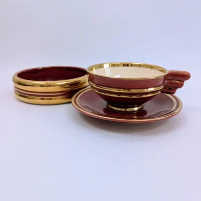 Tasses et coupelles Art Déco