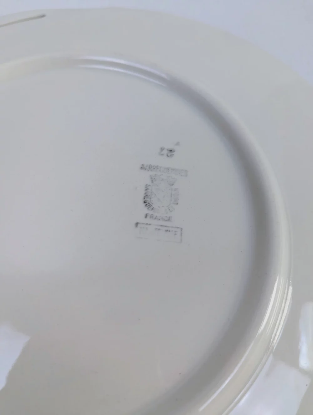 Plat à dessert Sarreguemines – Image 3
