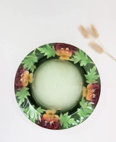 Plat de service en Terre de Fer signé Noisy le Grand