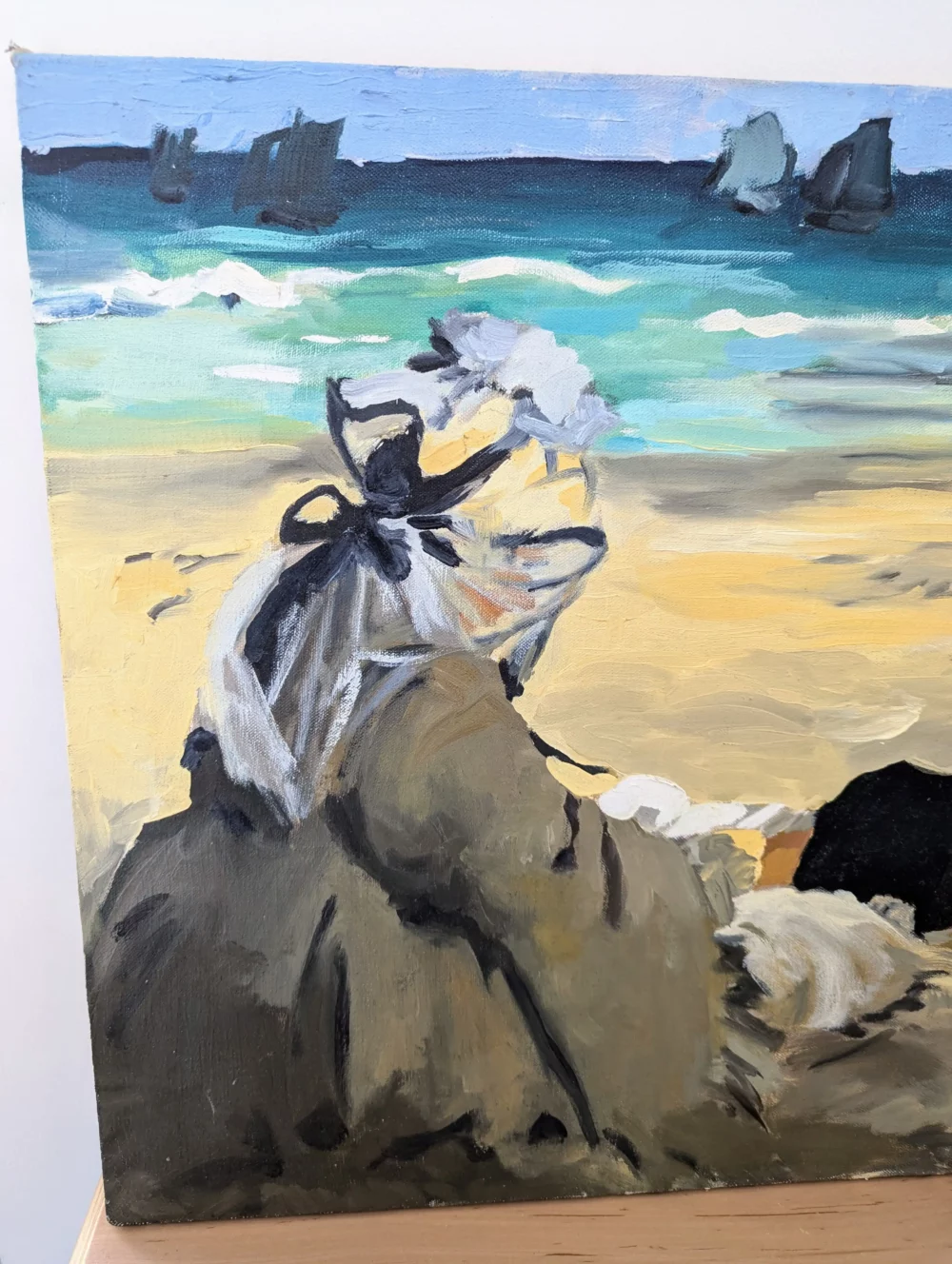 Peinture sur toile reproduction E.Manet – Image 3