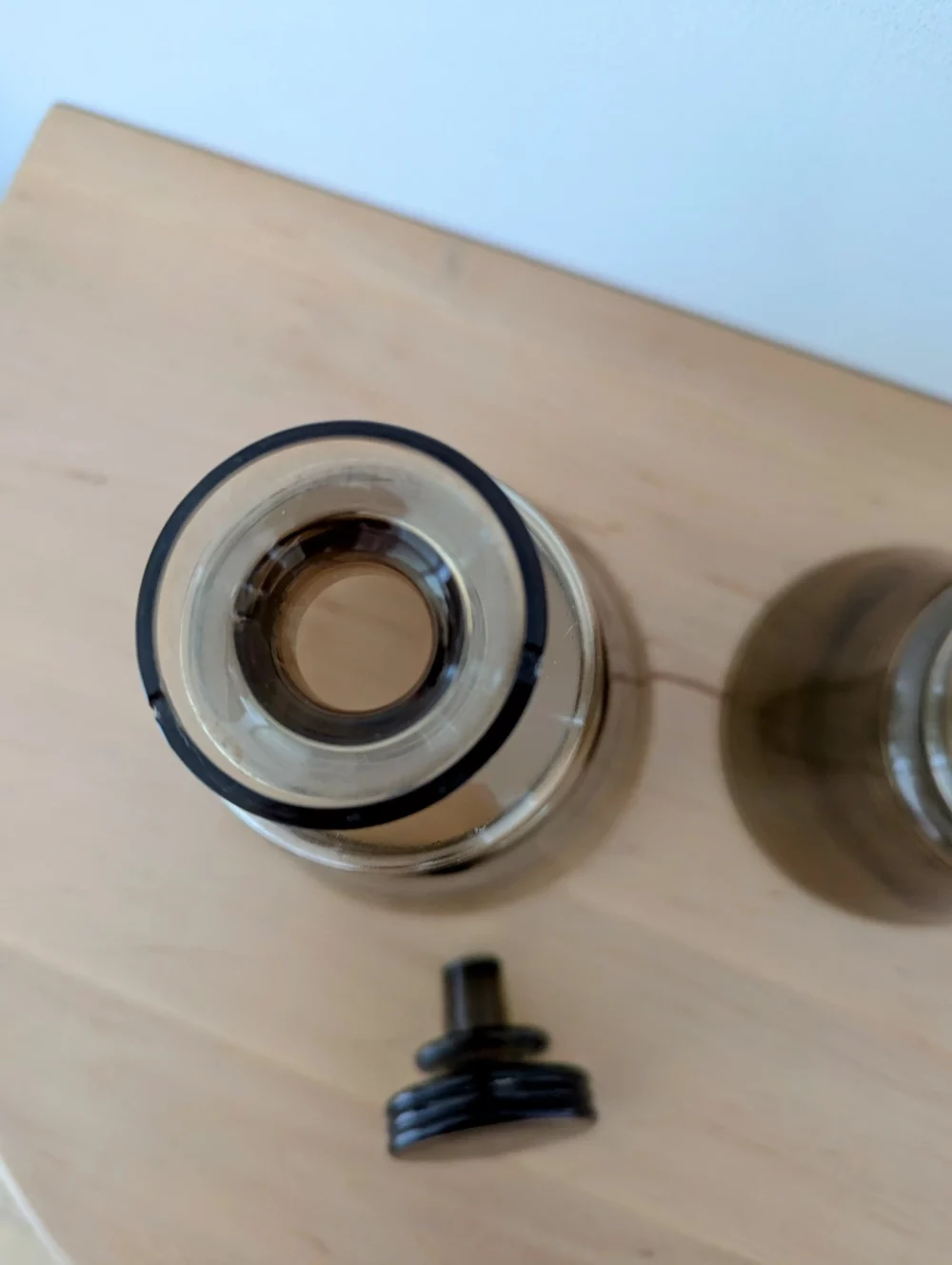 Carafes verre fumé Art Déco – Image 6