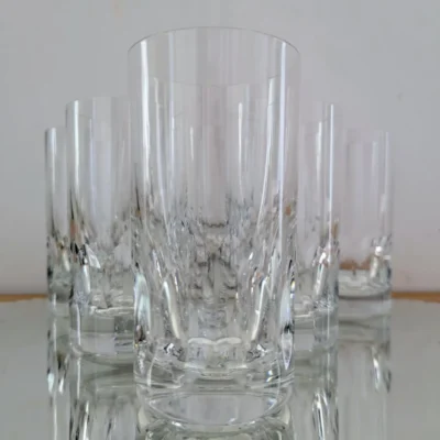 6 verres en cristal villeroy & boch