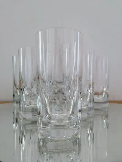 6 verres en cristal villeroy & boch