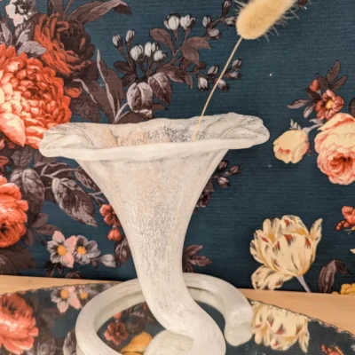 vase trompette verre de murano vintage