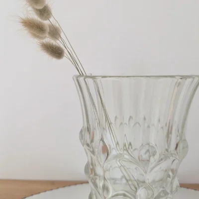 vase cristal Val St Lambert vintage