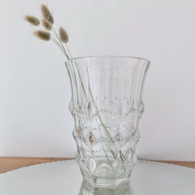 vase cristal Val St Lambert vintage