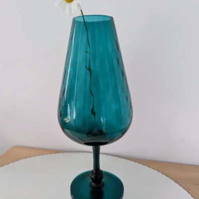 vase Empoli verre soufflé Italie vintage