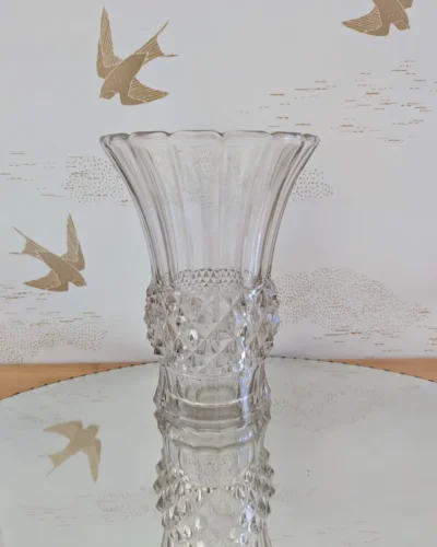 Vase Luxval Baden Val St Lambert vintage