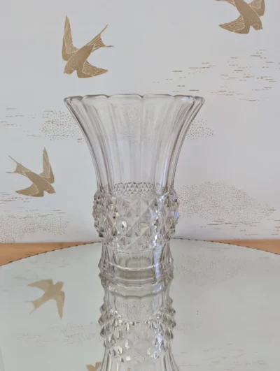 Vase Luxval Baden Val St Lambert vintage