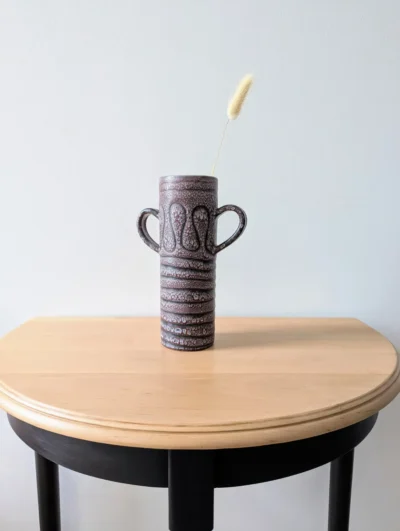 vase jean austruy vintage en ceramique
