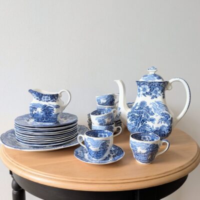 Service à café anglais Woodland Enoch Wedgwood