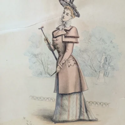 reproduction encadrée marie de solar