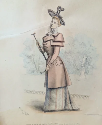 reproduction encadrée marie de solar