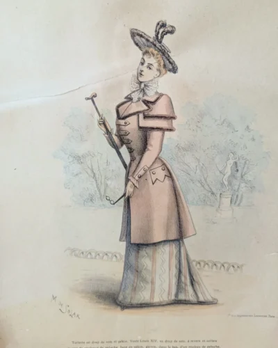 reproduction encadrée marie de solar