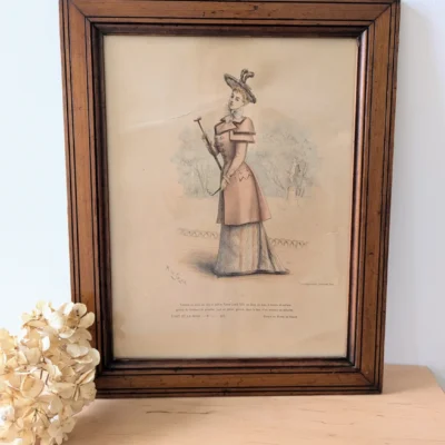 reproduction encadrée marie de solar