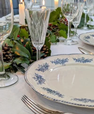 assiettes Badonviller modèle Richelieu