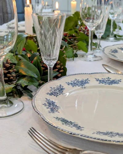 assiettes Badonviller modèle Richelieu