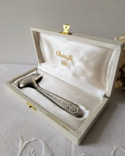 cuillere christofle metal argente metal argente
