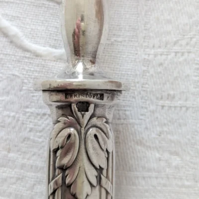 poinçon authentique Christofle sur fourchette ancienne