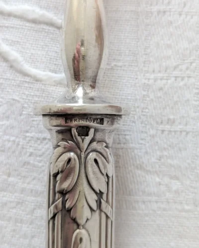 poinçon authentique Christofle sur fourchette ancienne