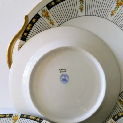 Marquage Raynaud & Cie Limoges sous assiette