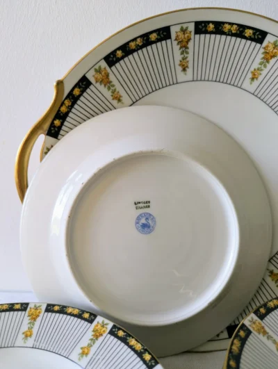 Marquage Raynaud & Cie Limoges sous assiette