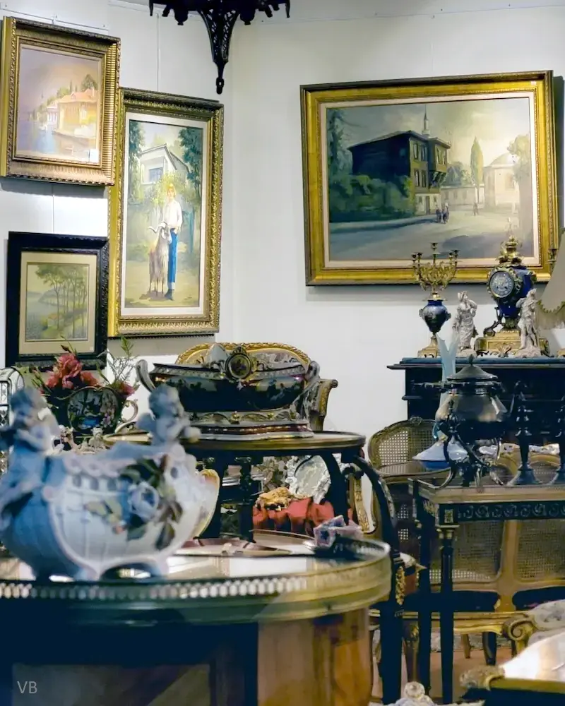 Collection de tableaux et objets d'art Villa Brieg